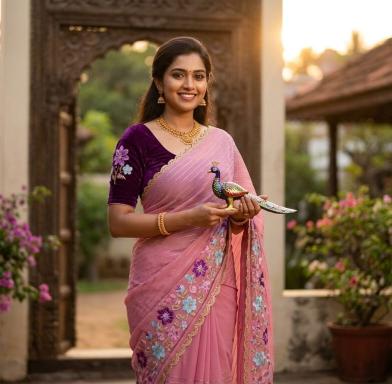 Astitva star georgette wholesale saree manufacturers
